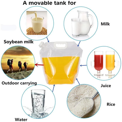 Collapsible Water Container Water Storage