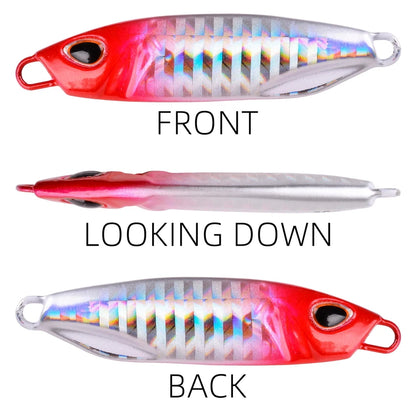 Metal Cast Jig Set Spoon   Trolling Hard Bait Bass Fishing Boat Tackle Trout Jigging Lure Jigs Saltwater Lures