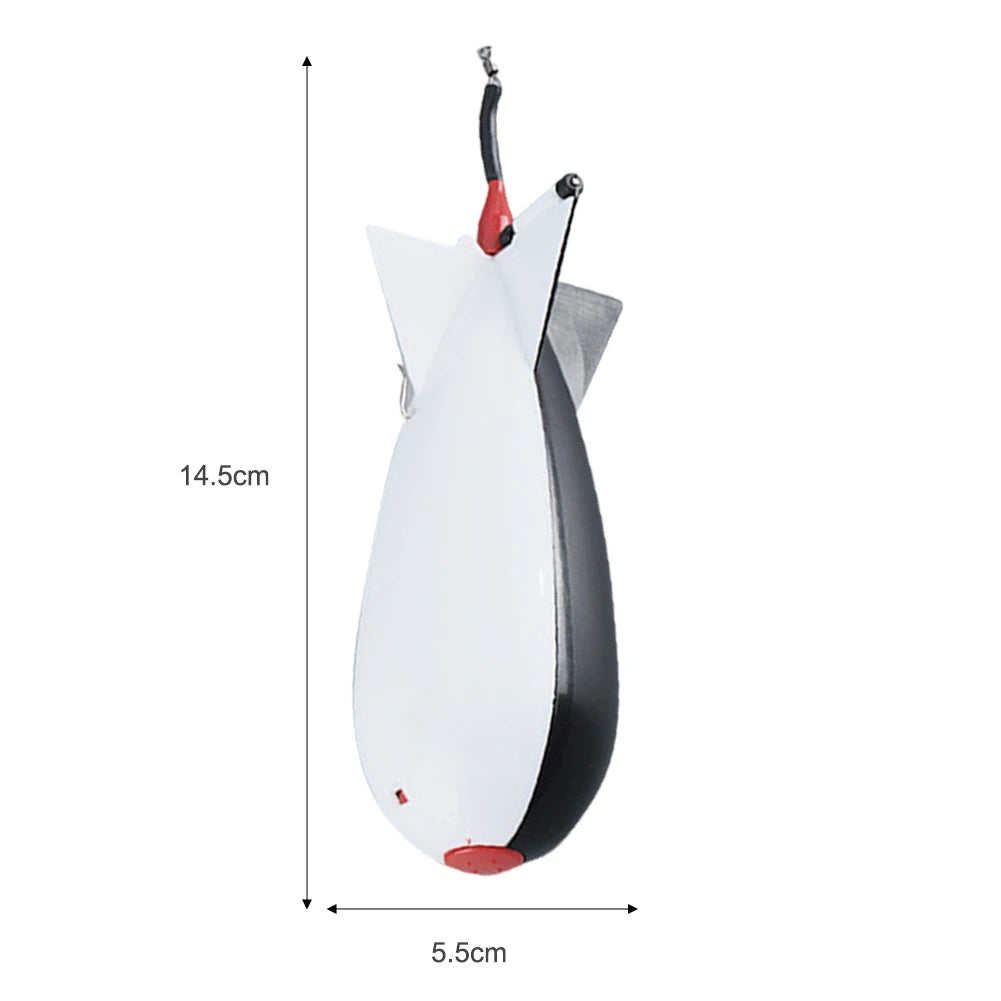 Rocket Feeders Lure Bait Fishing Tackle Tools Outdoor Carp Fishing Feeder Float Holder Portable Easy Fishing Carrying