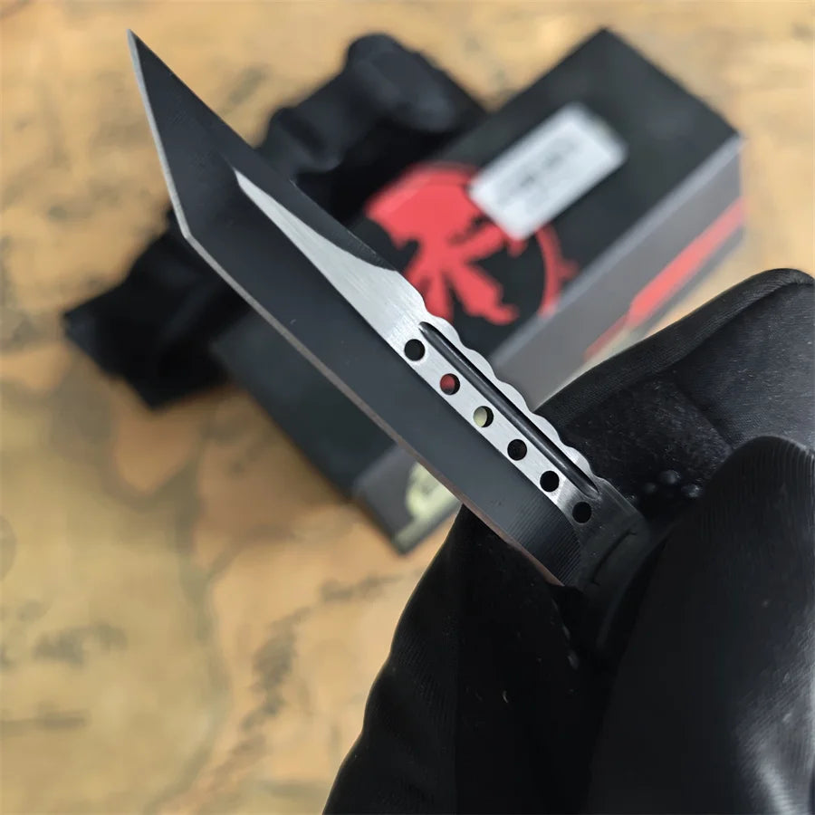 Black Multitool Folding EDC Camping Fishing Pocket Multifunctional Survival Tool