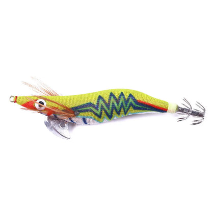 Artificial Hard Bait Luminous Squid Jig Sea Fishing Lure   Shrimp Cuttlefish Squid Rig