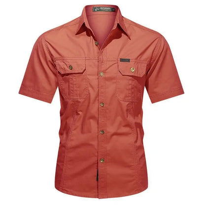 Summer Hiking Hunting Shirts Short Sleeve Combat Tactical Shirt Quick-Dry camping Fishing Shirts Male Hunting Climbing Outfit