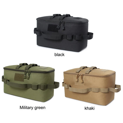 Camping Storage Bags Large Capacity Gas Stove Canister Pot Carry Bags Multifunctional Pouch Storage Bag Outdoor Equipment