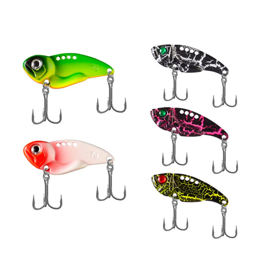 Spinner Spoon Fishing Lures Artificial Hard Bait Crankbait for Bass Pike Perch