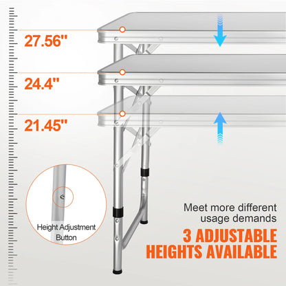 Camping Kitchen Table Quick set-up Folding Camping Table  Camping Table for Outdoor Picnics BBQ Camping RV Traveling