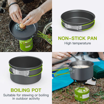 Portable Outdoor Tableware Camping Cookware