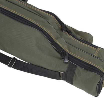 Portable Folding Fishing Rod Carrier Canvas Fishing Pole