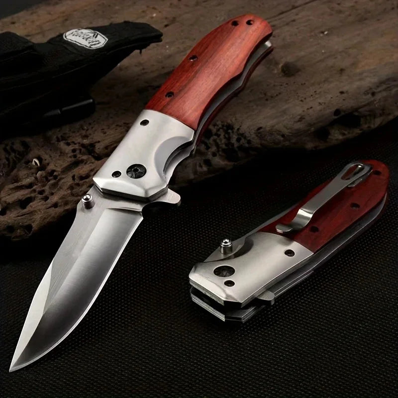 Folding Pocket Knife, Knife With Pocket Clip For Men And Women