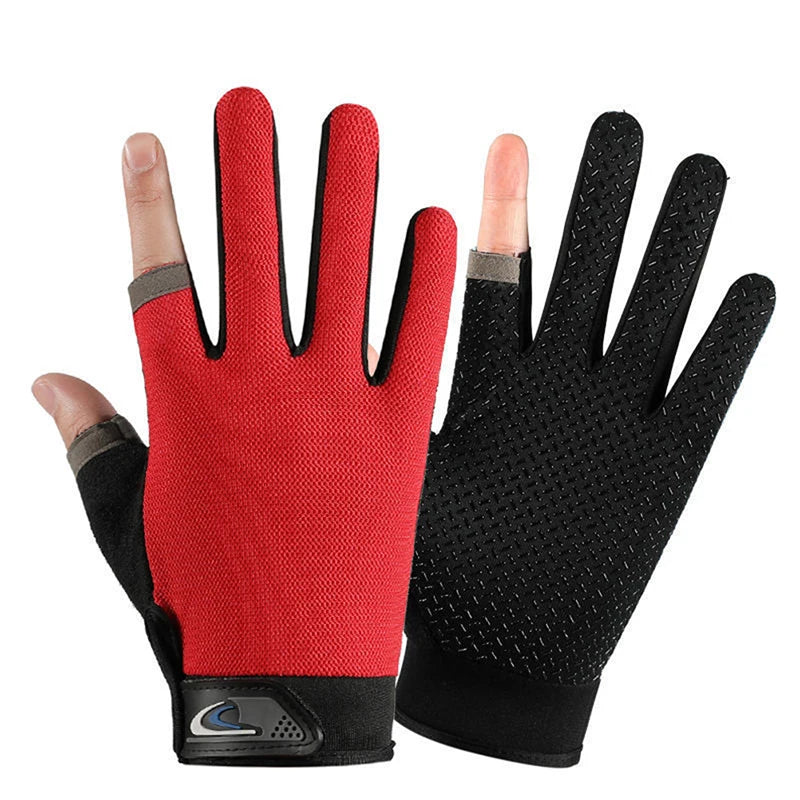Men Women Fishing Gloves   Spring Breathable Cycling Sport Gloves Fishing Winter Warm Workout Gloves
