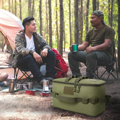 Camping Storage Bags Large Capacity Gas Stove Canister Pot Carry Bags Multifunctional Pouch Storage Bag Outdoor Equipment