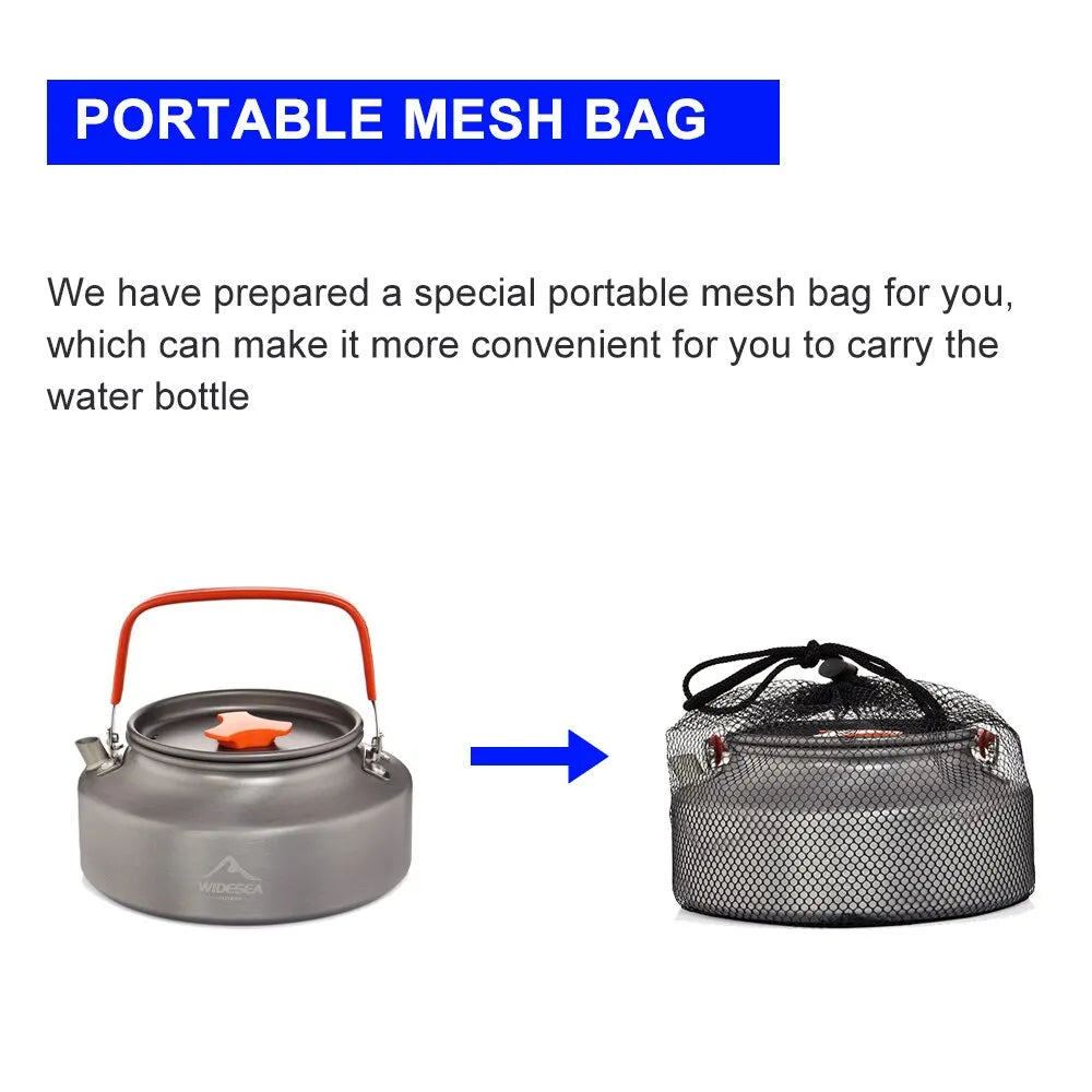 Camping Water Kettle Outdoor Coffee Kettle Tableware