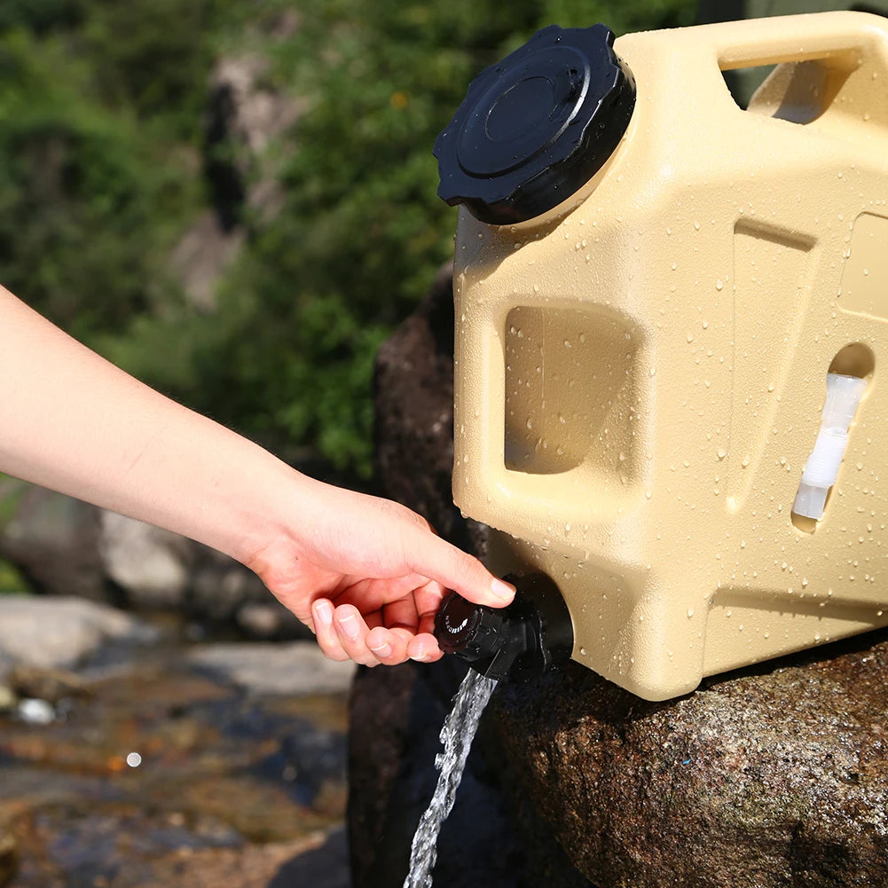 Camping Water Container Outdoor Water Bucket Large Capacity Portable Water Bag