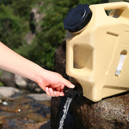 Camping Water Container Outdoor Water Bucket Large Capacity Portable Water Bag