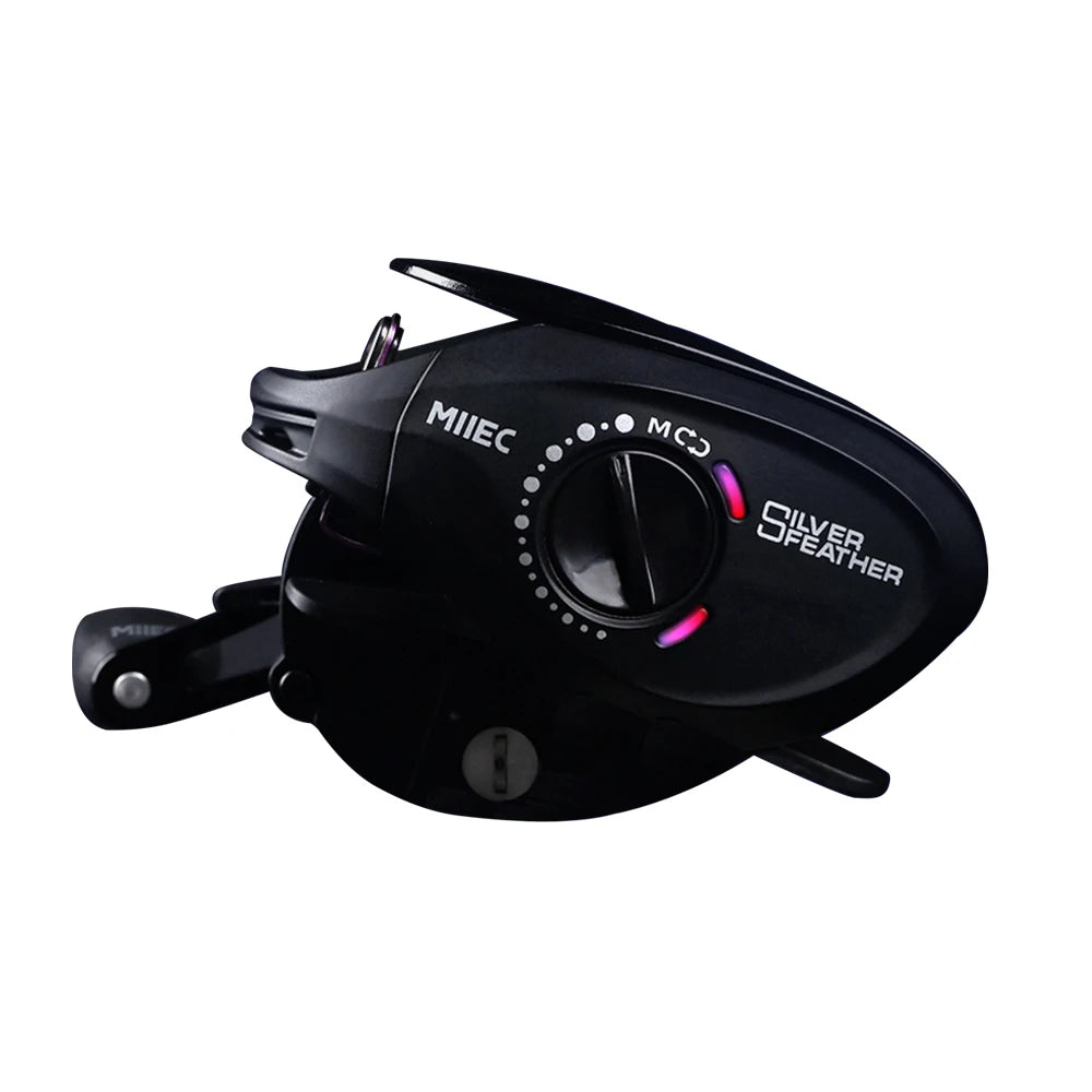 PURELURE NEW MllEC Silver Feather 9.58g Spool Ultralight BFS FINESSE Baitcasting Reel Baitcast Fishing Coil For Shad Trout