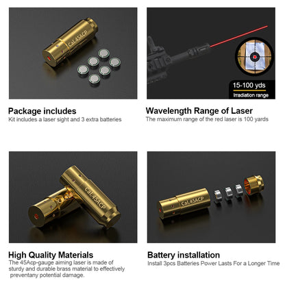 45ACP red light calibrator professional calibration use - dedicated for short-term calibration