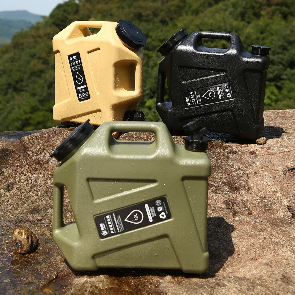 Camping Water Container Outdoor Water Bucket Large Capacity Portable Water Bag