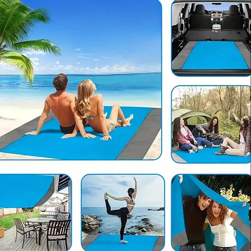 Large Waterproof Beach Blanket  All-Season Outdoor Activities