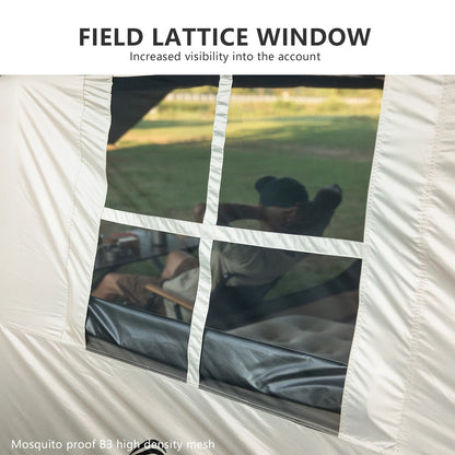 Persons Outdoor Automatic Camping Family Tent