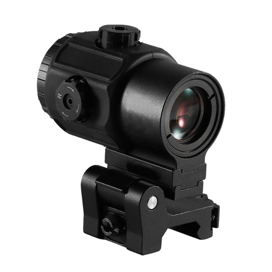Magnifier  Red Dot Combo Scope Optics QD Mount Fit 20MM Rail Mount With Full Marking