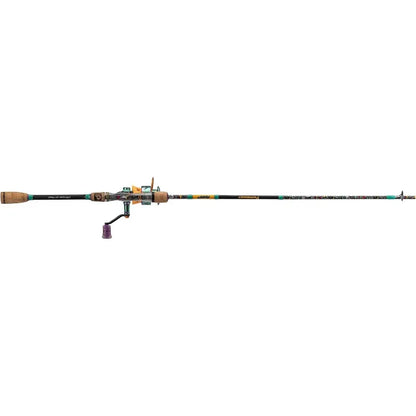 ProFISHiency Krazy Spinning Fishing Combo | 7' Graphite Rod, Stainless Steel Guides, Cork Handle | 6:2:1 Gear Ratio