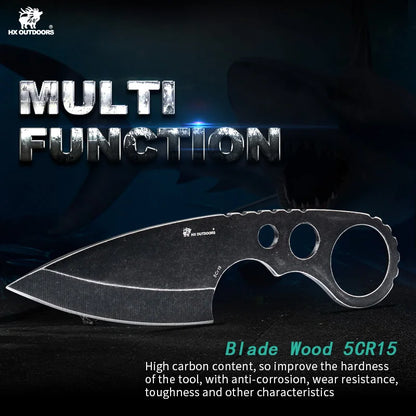 Outdoor survival equipment, fixed tactical straight knives