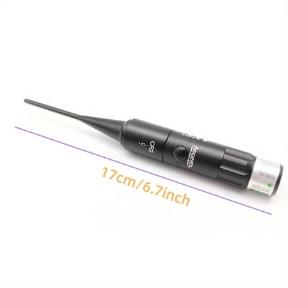 Green Laser BoreSighter Bore Sight kit for .177 to .50 Caliber Rifles & Handguns