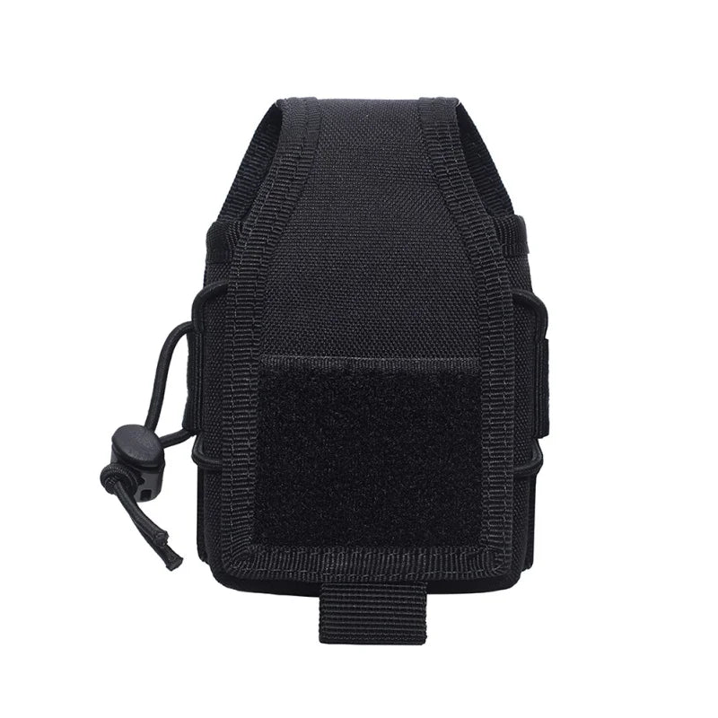 Walkie Talkie Pouch Waist Bag Holder Pocket Portable Interphone Holster Carry Bag Hunting Camping Tool