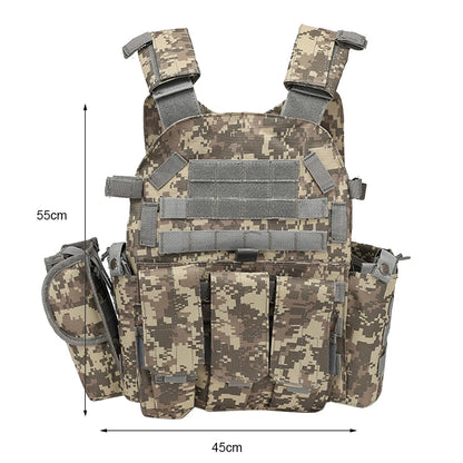 Nylon Tactical Vest   Hunting  Camo Vests Camouflage Hunting Vest Equipment