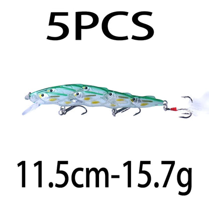 HENGJIA 1pc Diving Depth Crankbait Fishing Lures Swimbait Isca Artificial Bait floating Fishing Wobblers 7.5cm 9g pesca peche