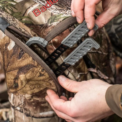 Tactical Trio Tree Hook Durable Hunting Accessory Hanger with 2 Rotating Arms and 1 J-Hook Easy Screw-in Installation
