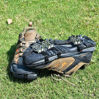 Non-Slip Ice Claw Shoe Spikes Versatile and Adaptable Climbing Boots Winter Gear Suitable for Outdoor Hiking MIAO-US