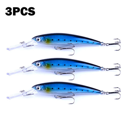 HENGJIA 1pcs Fishing Lures 170mm 30g Plastic Hard Bait Minnow Wobblers For Trolling Lure Bass Crank Bait isca fishing tackles
