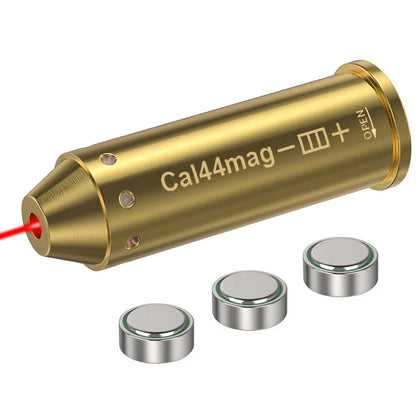 44MAG Optics Cartridge Red Dot Laser Bore Brass  For Pistol Rifle Scope Hunting Accessories