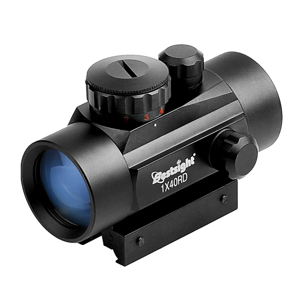 Red Dot Sight 1x40mm Reflex Sight Waterproof & Shockproof & Fog-Proof