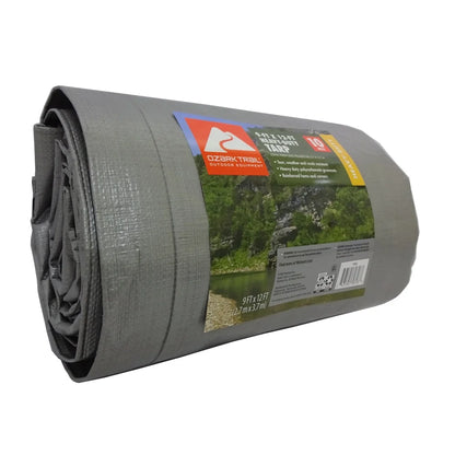 Heavy Duty Waterproof Tarp 9x12 Outdoor Camping Equipment Cover Tear Resistant