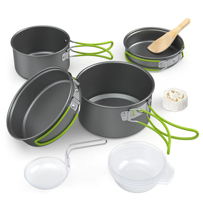 Portable Outdoor Tableware Camping Cookware