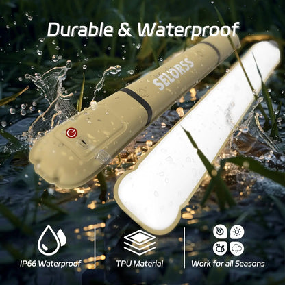 Rechargeable Portable Camping Strong Light Waterproof  Tent Lamp Spotlight Outdoor