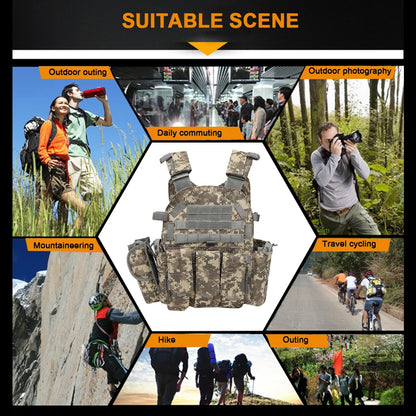 Nylon Tactical Vest   Hunting  Camo Vests Camouflage Hunting Vest Equipment