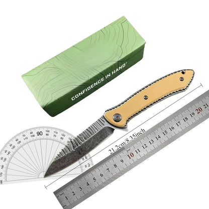 Outdoor Pocket Folding Knife Durable Portable Survival