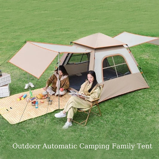 Outdoor Automatic Camping Family Tent 3-8 Person Large Camping