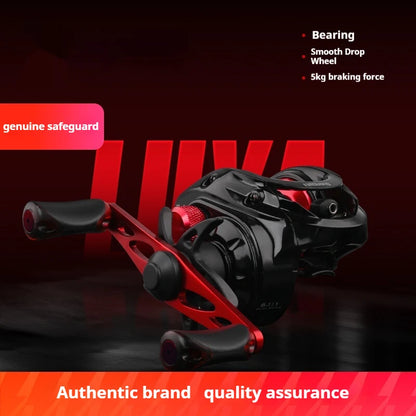 GW Sulong Drip Wheel Road Yahai Fishing Wheel Bearing Magnetic Brake Fishing Line Wheel Blackening Universal Wheel