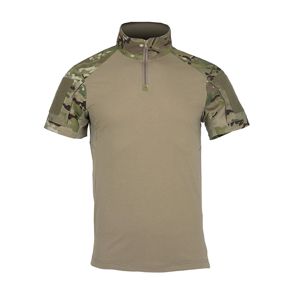 Outdoor Sport Camo Shirts Breathable   Hunting Clothes Tops Workout Clothing T Shirt