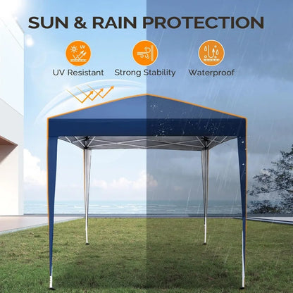 10x10 Pop Up Canopy Tent with Sidewalls