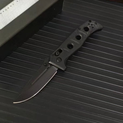 Outdoor folding knife,     bearing lock knife,   D2 blade, ultra-portable daily