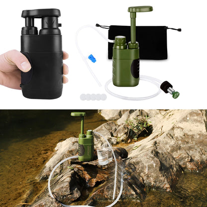 Outdoor Water Filter Filtration System Portable Camping Water Purifier