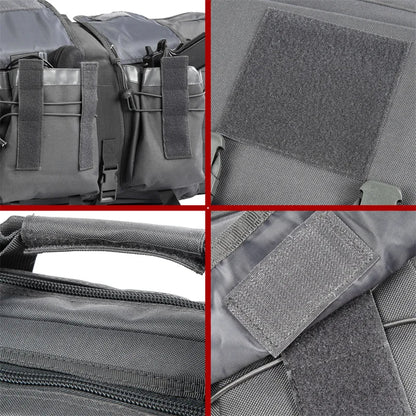 32 38 42 48 inch   Double Rifle Case Airsoft Gun Case Backpack Hunting