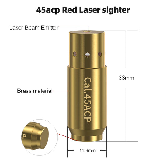 45ACP red light calibrator professional calibration use - dedicated for short-term calibration