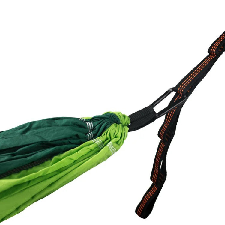 Portable Nylon Parachute Fabric Single and Double Size Outdoor Camping Hiking Garden Hammock