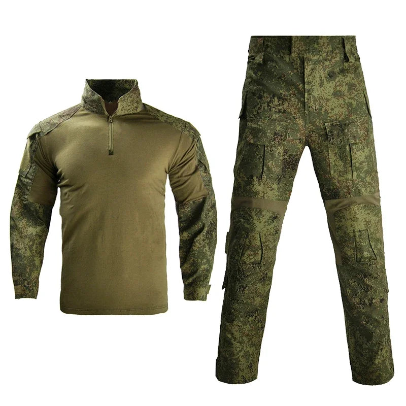 Camo Camouflage Clothing Cargo Pant Hiking Shirt