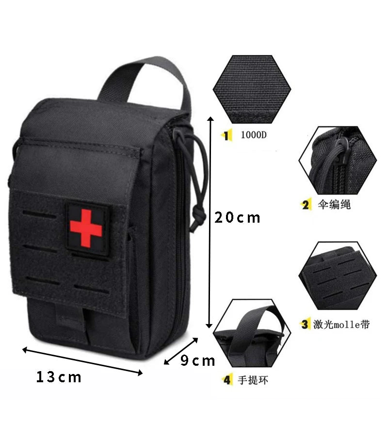 Outdoor Tactical Medical Kit First Aid Tourniquet Package